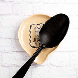 Dog Licked the Spoon 5" Spoon Rest