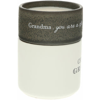 Grandma Stacking Mug and Candle Set
100% Soy Wax Scent: Tranquility