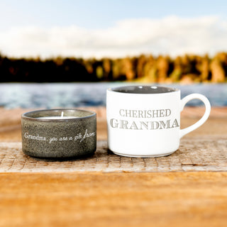 Grandma Stacking Mug and Candle Set
100% Soy Wax Scent: Tranquility
