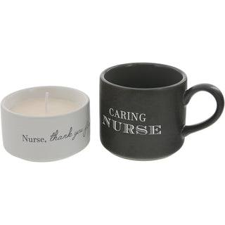 Nurse Stacking Mug and Candle Set
100% Soy Wax Scent: Tranquility
