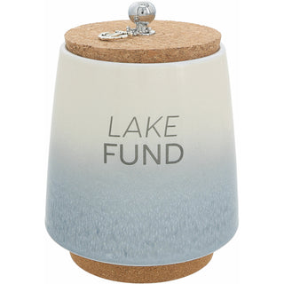 Lake 6.5" Ceramic Savings Bank