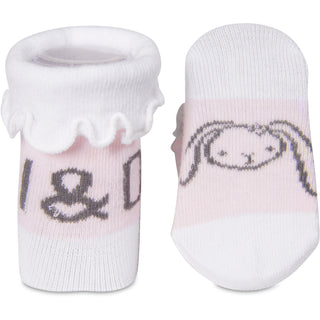 Soft Pink Bunny Socks