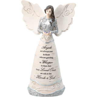 In Memory 9" Memorial Angel with Butterfly