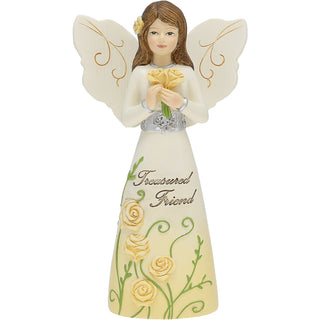 Friend 5" Angel Holding Roses