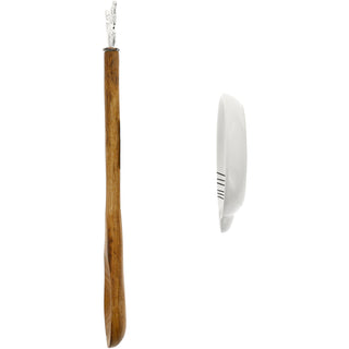 Mother 4" Spoon Rest with Decorative Bamboo Spoon