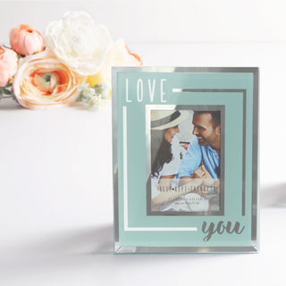 Love You 4.75" X 6" Frame (Holds 2.5" X 3.5" Photo)