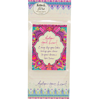 Follow Your Heart Magnetic List Pad Set
