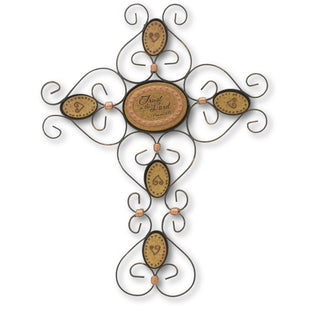 Trust in the Lord 9" Wall Hanging Cross