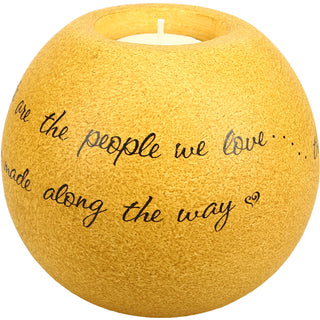 Best Things in Life 4.5" Round Candle Holder