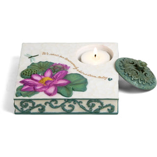 Dreams 5" Flat Square Candle Holder