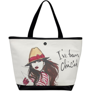 I've been Chic'ed 16" x 12" Canvas Tote Bag