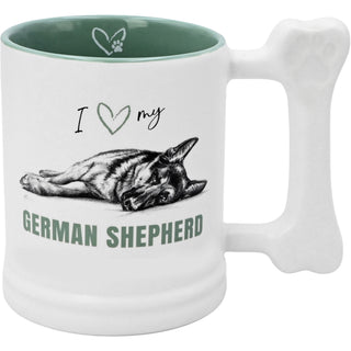 German Shepherd 20 oz Mug