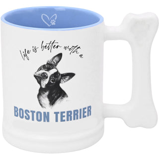 Boston Terrier 20 oz Mug