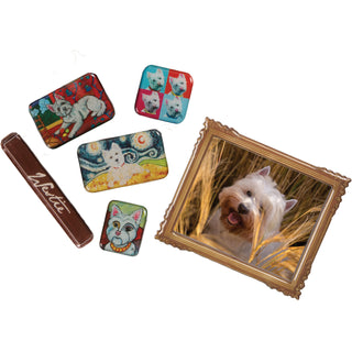 West Highland Terrier 3.125" x 4.125" Magnet Set