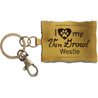 West Highland Terrier Van - 2" x 2.75" Keychain