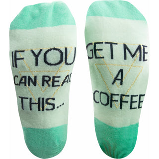 Coffee Ladies Cotton Blend Sock