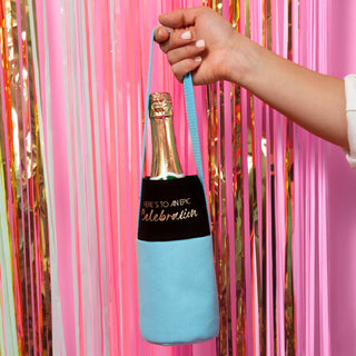 Celebration Canvas Bottle Gift Bag
