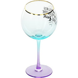 Wine Flies 11 oz Tipsy Stemmed Wine Glass