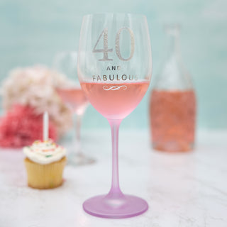 40 Gift Boxed 19 oz Crystal Wine Glass