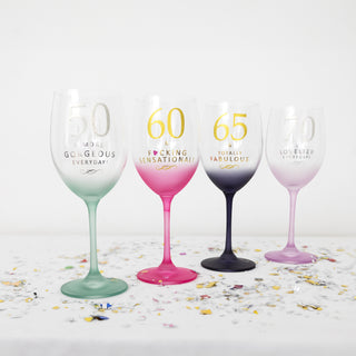 50 Gift Boxed 19 oz Crystal Wine Glass