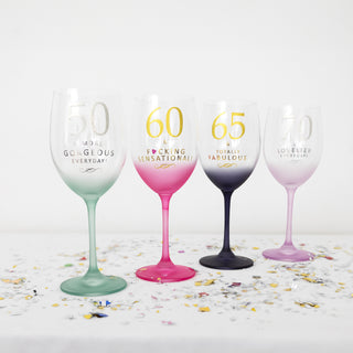 60 Gift Boxed 19 oz Crystal Wine Glass