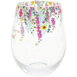 Beautiful Aunt Gift Boxed 17 oz Stemless Wine Glass