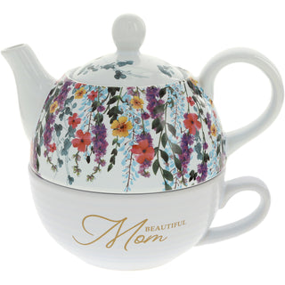 Mom Tea for One (16 oz Teapot & 10 oz Cup)