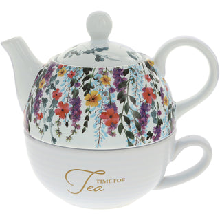 Time for Tea Tea for One (16 oz Teapot & 10 oz Cup)