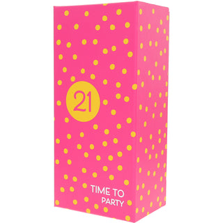 21 Gift Boxed 16 oz Crystal Wine Glass