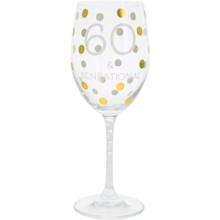 60 Gift Boxed 16 oz Crystal Wine Glass