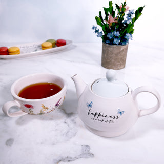 Happiness Tea for One (14.5 oz Teapot & 10 oz Cup)