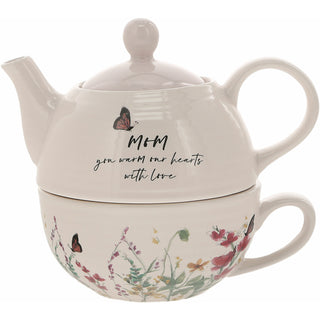 Mom Tea for One (14.5 oz Teapot & 10 oz Cup)