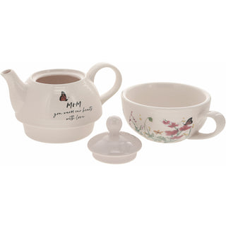 Mom Tea for One (14.5 oz Teapot & 10 oz Cup)