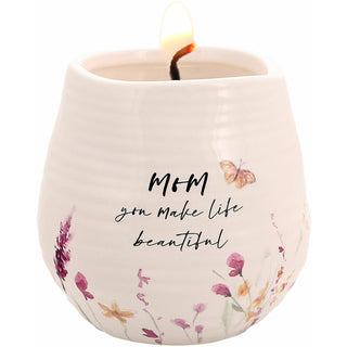 Mom 8 oz - 100% Soy Wax Candle Scent: Tranquility