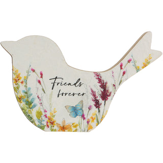 Friends 4" MDF Bird Plaque