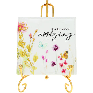 Amazing 4" Ceramic Coaster