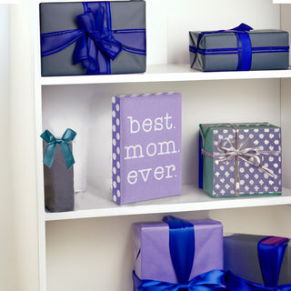 Best Mom 6" x 4" Plaque