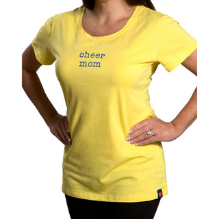 Cheer Mom Yellow T-Shirt