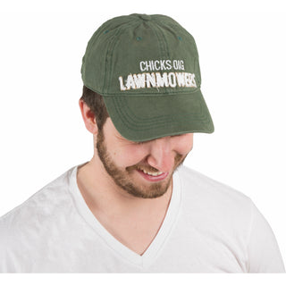 Lawnmowers Green Adjustable Hat