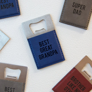 Great Grandpa 2" x 3.5" Bottle Opener Magnet