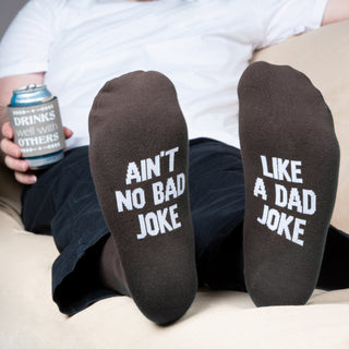 Dad Joke Mens Cotton Blend Sock
