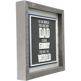 Dad 10" Plaque