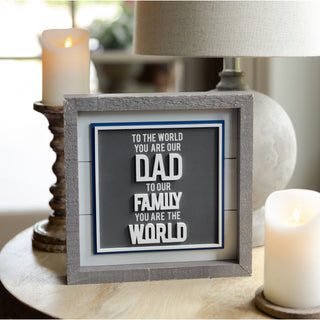 Dad 10" Plaque