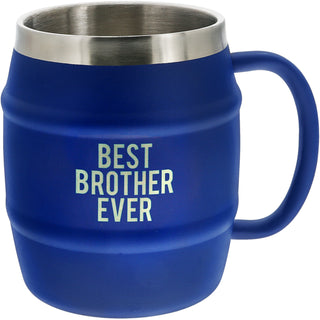 Brother 15 oz Stainless Steel Double Wall Stein