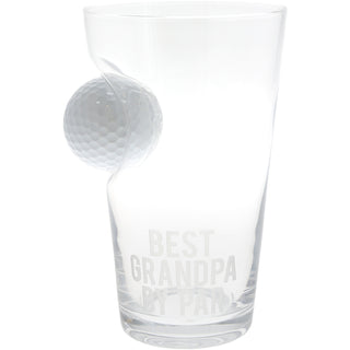 Grandpa Par 15 oz Golf Ball Glass