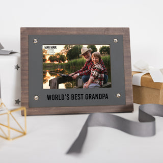 Grandpa 9" x 7" Frame
(Holds 6" x 4" Photo)