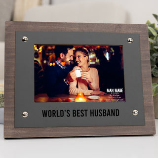 Husband 9" x 7" Frame
(Holds 6" x 4" Photo)