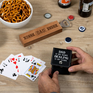 Dad Is My Name Single Deck Playing Card Set