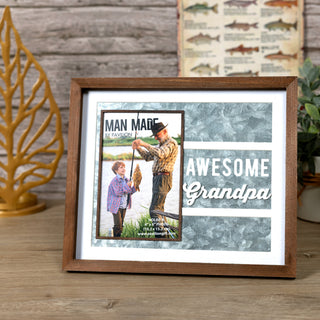 Grandpa 9.75" x 8.25" Frame (Holds 4" x 6" Photo)
