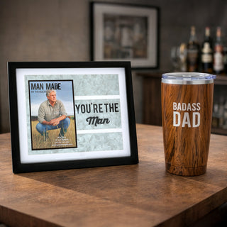 You're the Man 9.75" x 8.25" Frame (Holds 4" x 6" Photo)